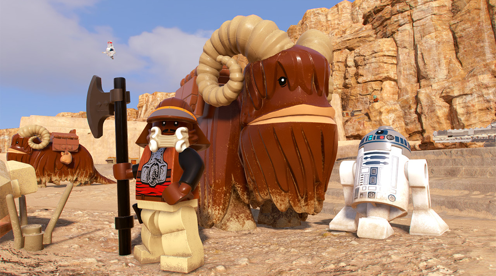 First screenshot from Lego Star Wars: The Skywalker Saga