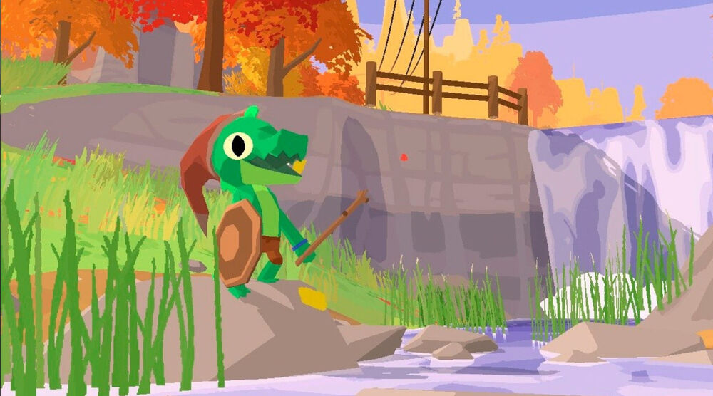 First screenshot from Lil Gator Game