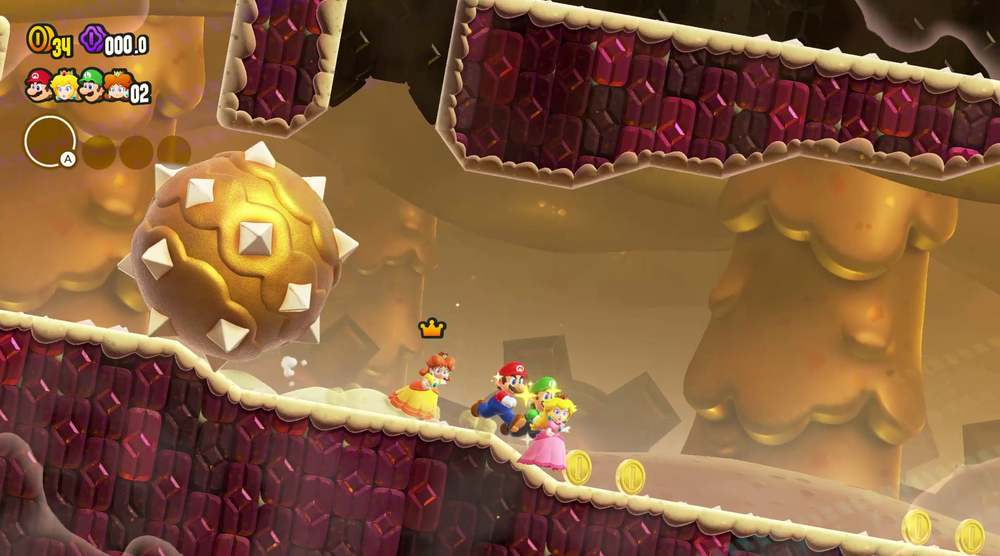 Third screenshot from Super Mario Bros Wonder